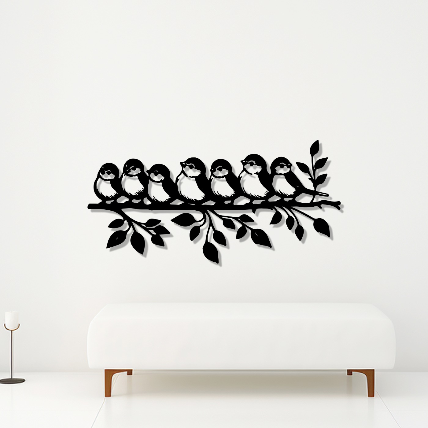 Buy Birds on the Branch Metal Wall Art | The India Decor