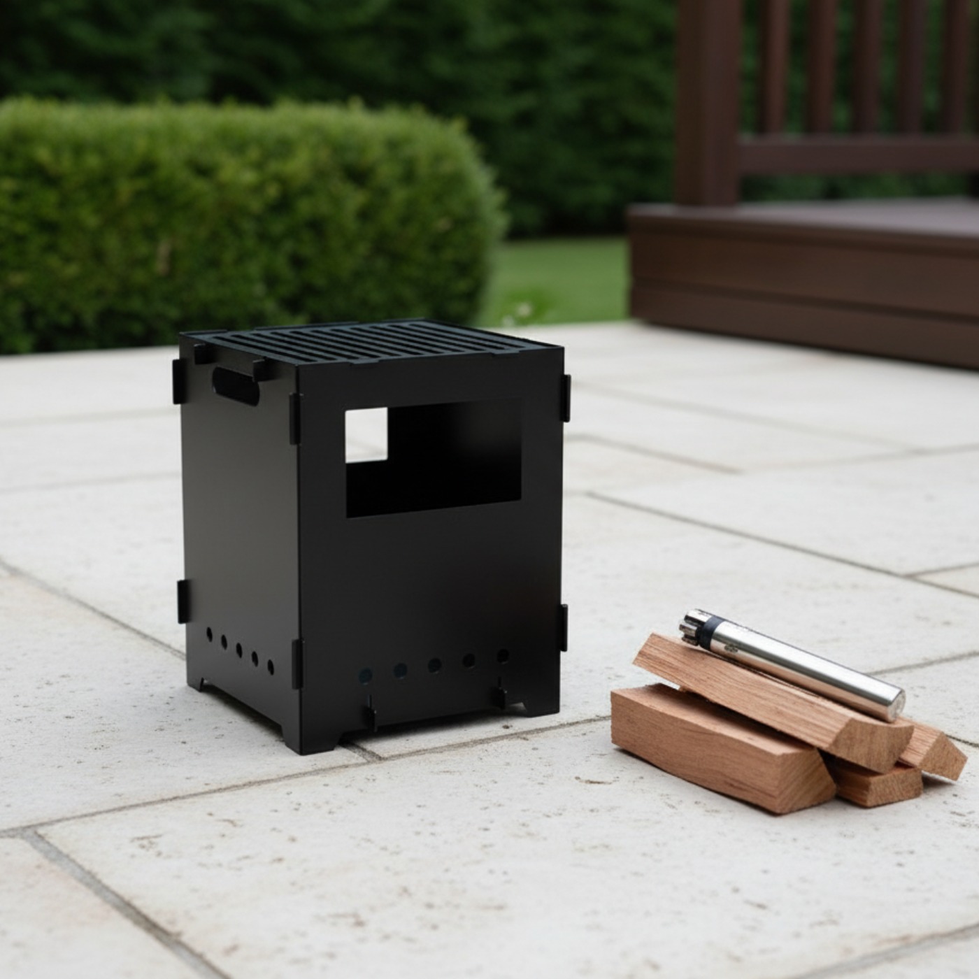 Buy EmberCube Collapsible Fire Pit | Portable Box Grill